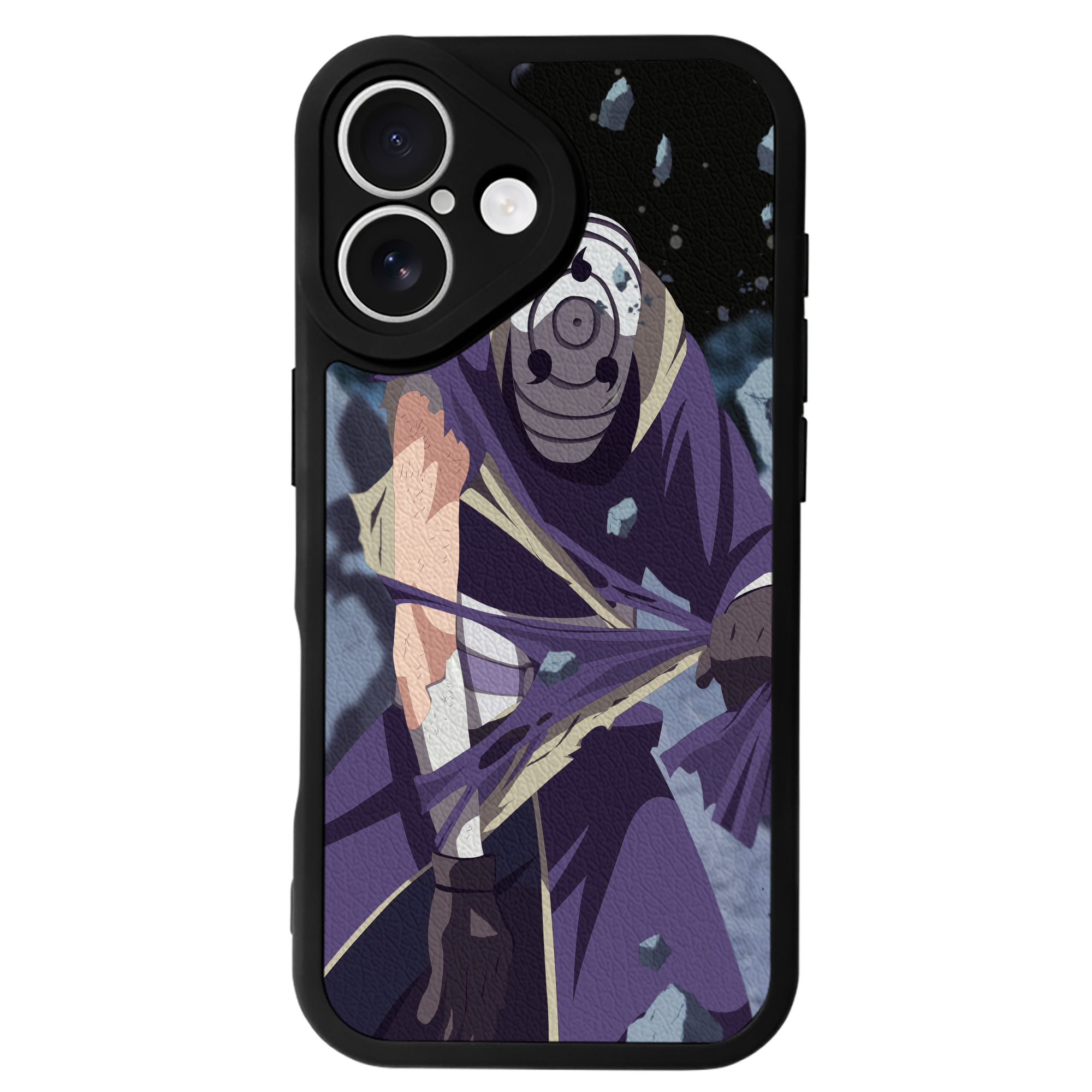 （画像用） NARUTO -ナルト- NARUTO -ナルト- 疾風伝 【iPhone 16シリーズ対応】シリコンスマホケース（レザー調） 材質：シリコン